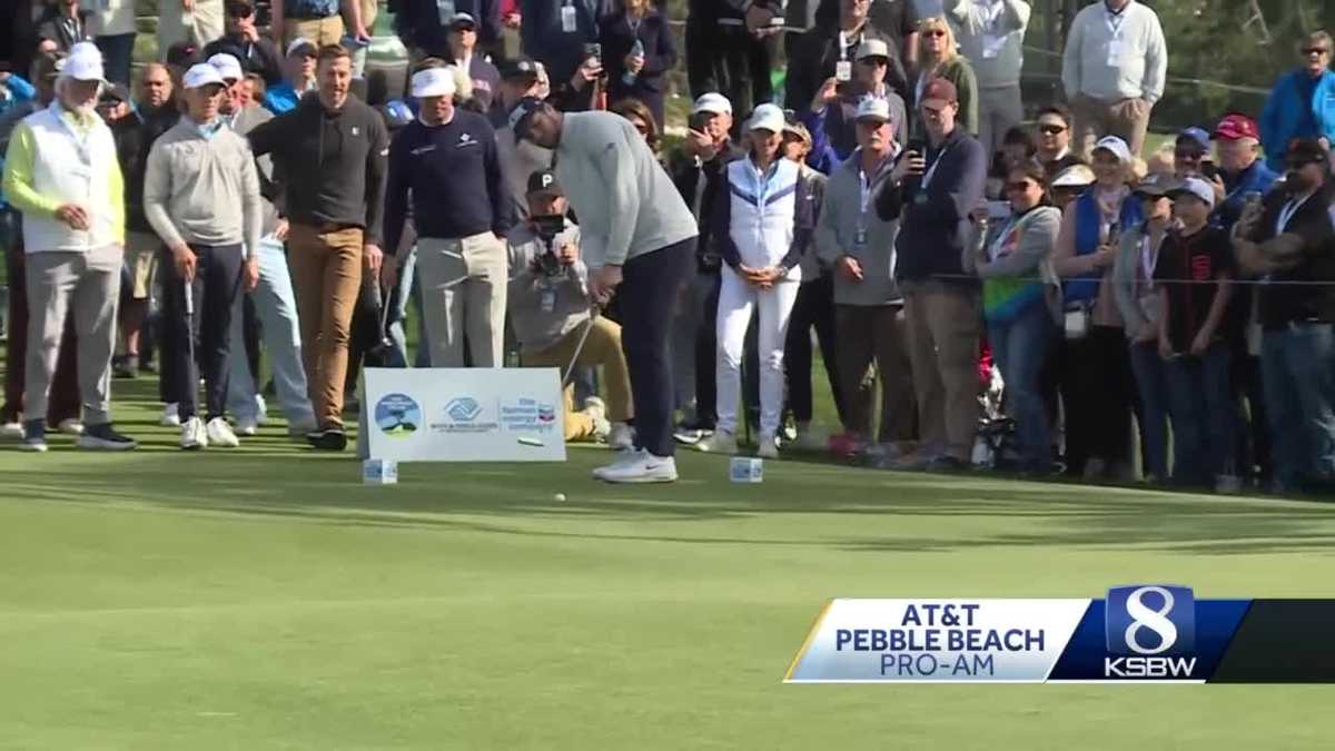 Celebrities tee off for Central Coast nonprofits at AT&T Pebble Beach Pro-Am