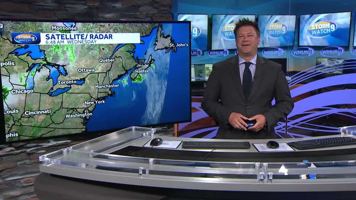 Watch: Clouds, some sun on cooler day