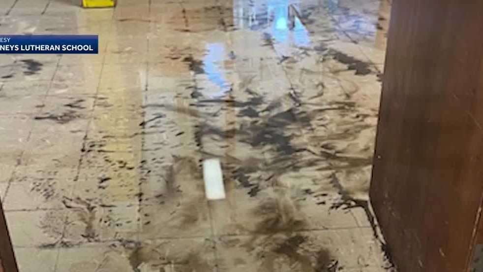 'It was everywhere'; Flood damage delays start of school in Hales Corners