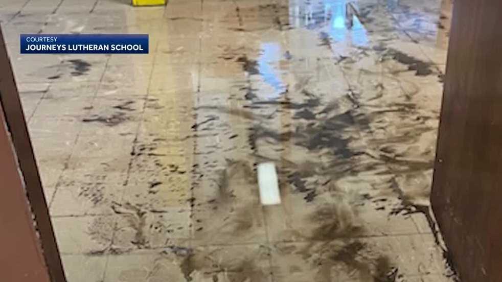 'It was everywhere'; Flood damage delays start of school in Hales Corners