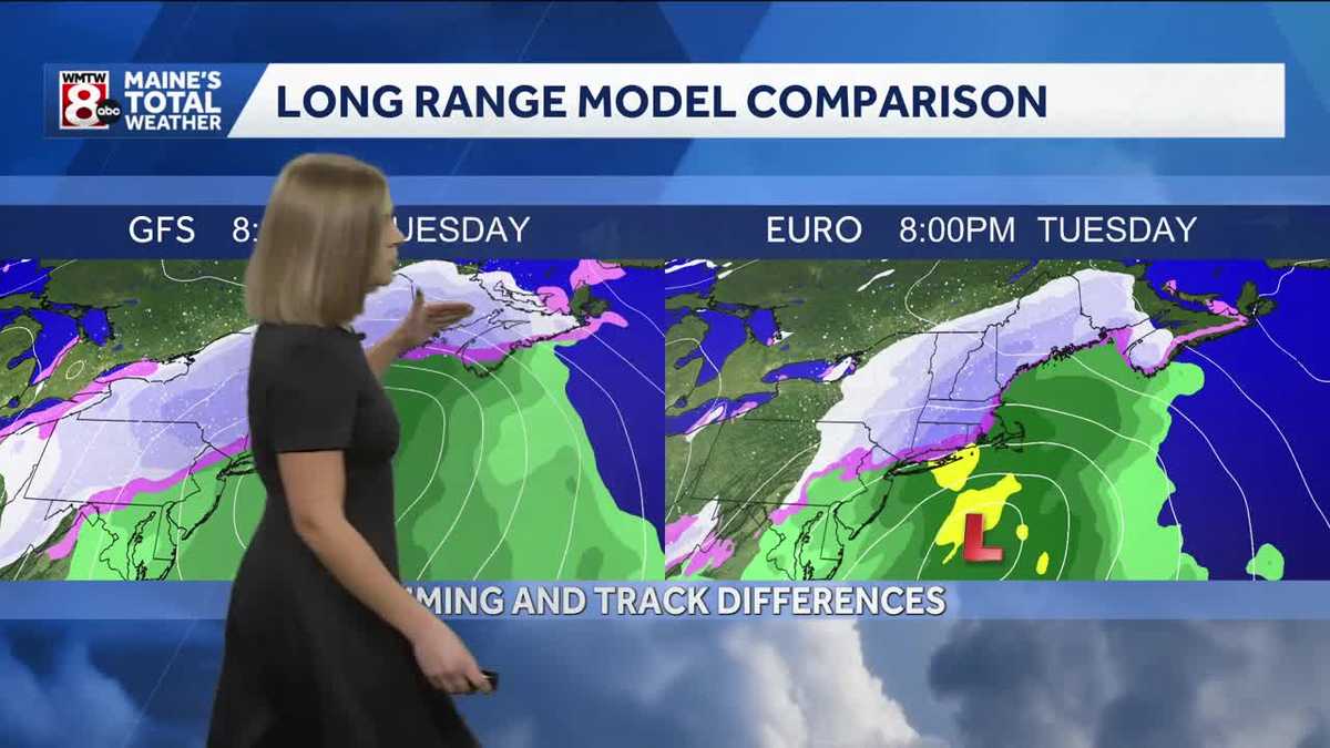 Early December snowstorm headed toward Maine