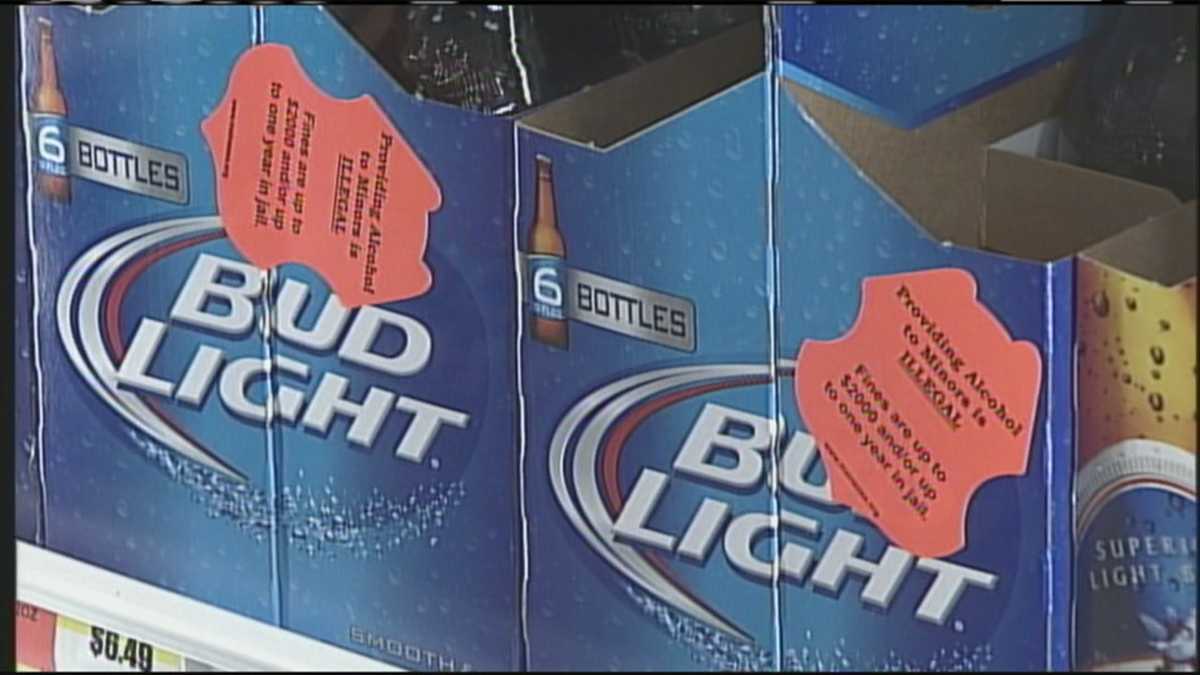 Kennebunk Police push "Project Sticker Shock" to curb underage drinking