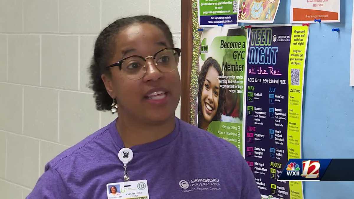 Greensboro's Parks and Recreation hold "Teen night at the Rec" program