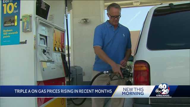 Gas prices have been going up in Arkansas, according to AAA - Vimarsana News