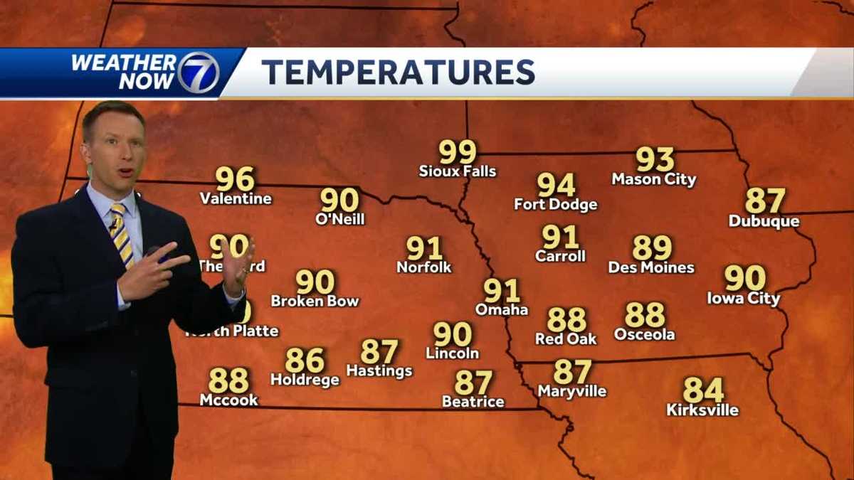 Expect more clouds Sunday as heat, mugginess continue