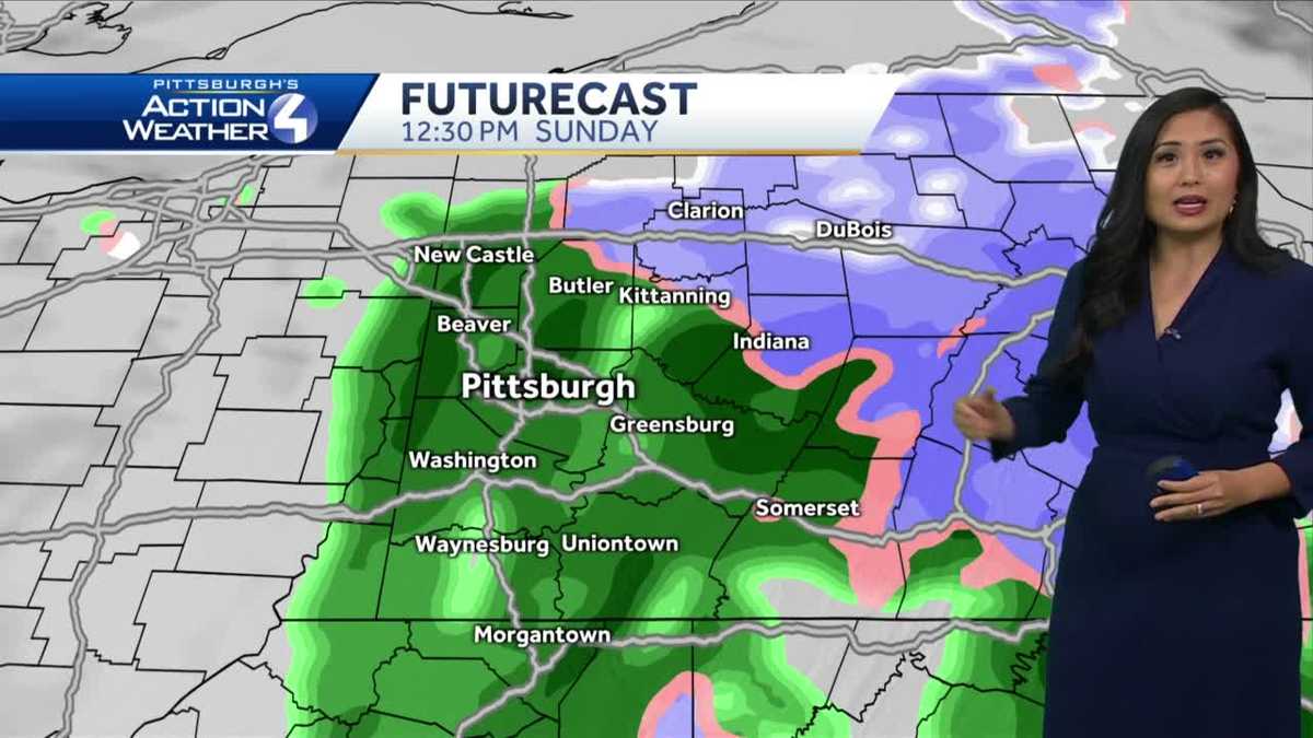 Dreary Sunday with On and Off Rain Showers