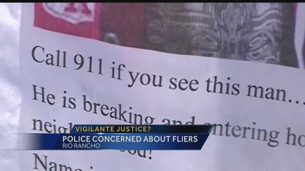 RRPD warns against vigilante posters