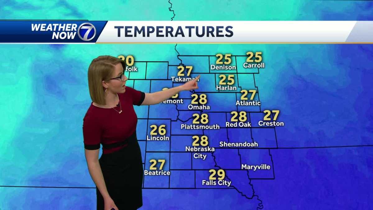 Temperatures climb back into the 50s and 60s this weekend