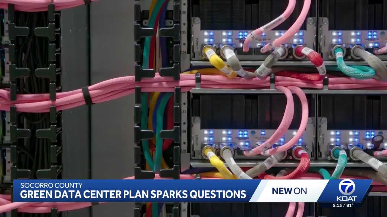 koat.com - Peyton Spellacy - Water security concerns loom over proposed Socorro County green data center