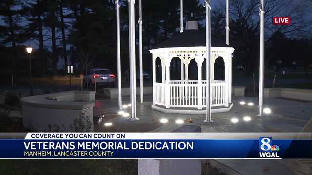 Manheim, Pa., veterans memorial to be dedicated Saturday - Vimarsana News