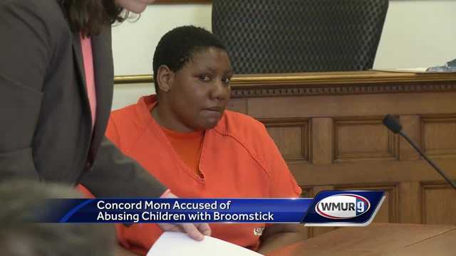 Woman accused of beating children with broomstick, police say