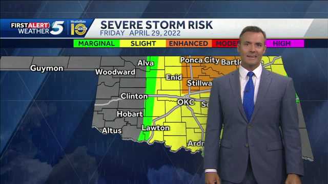 Oklahoma could see severe storms late Friday - Vimarsana News