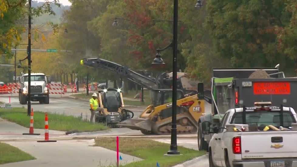 University Avenue construction to be complete Friday