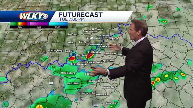 Staying unsettled through Thursday...