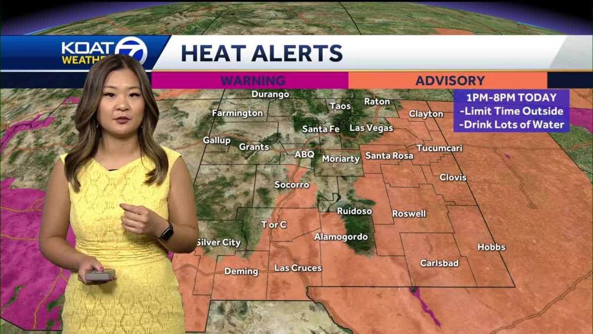 Hot & breezy statewide with high fire danger