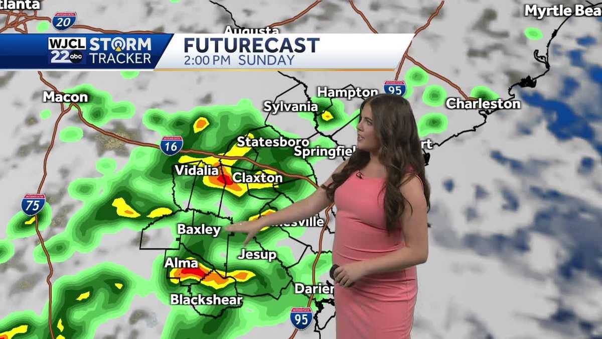 Rain chances increase throughout the weekend and into next week - WJCL