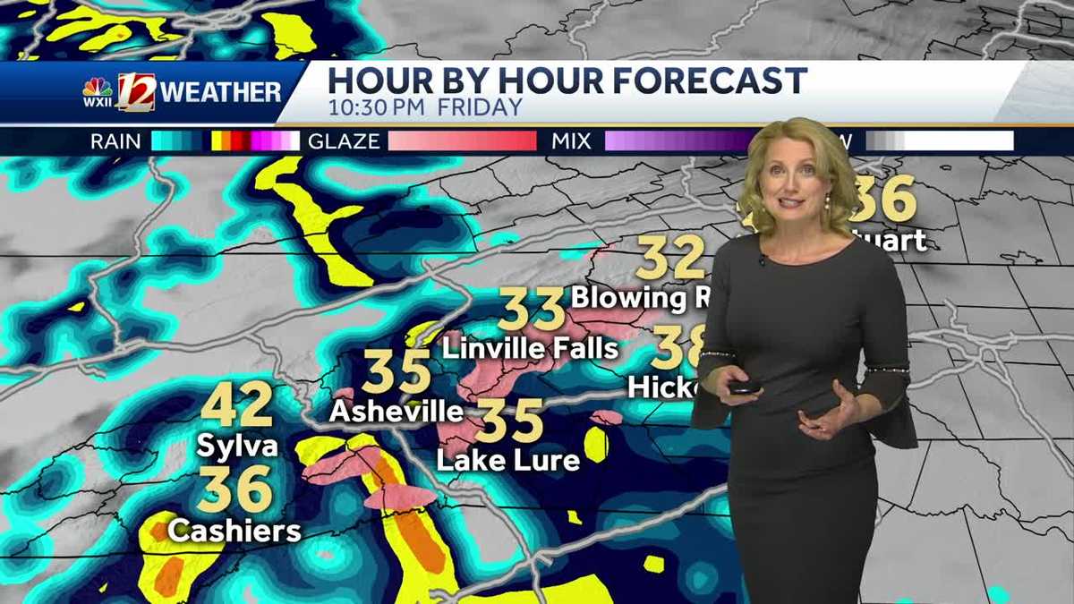 WATCH: A Cold Friday and Wintry Mix Chance Late Friday Night!