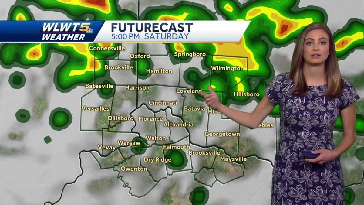 Tracking showers and storms for the weekend