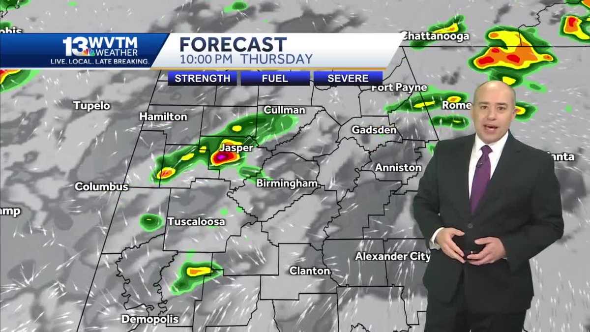 Rain and storms likely Thursday through Thursday night