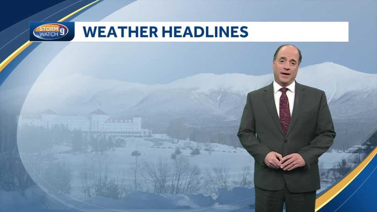 NH forecast video: Heavy snow possible later this week