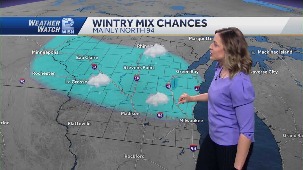 VIDEOCAST: Some Wintry Mix Wednesday