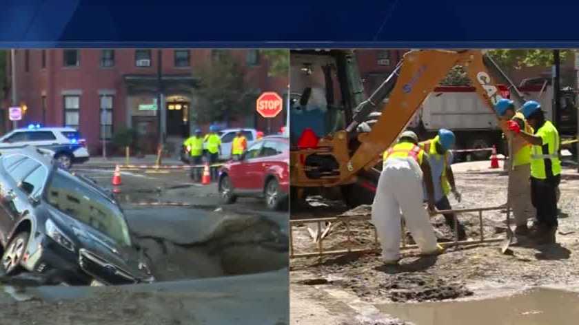 Cleanup continues in South End after massive water main break
