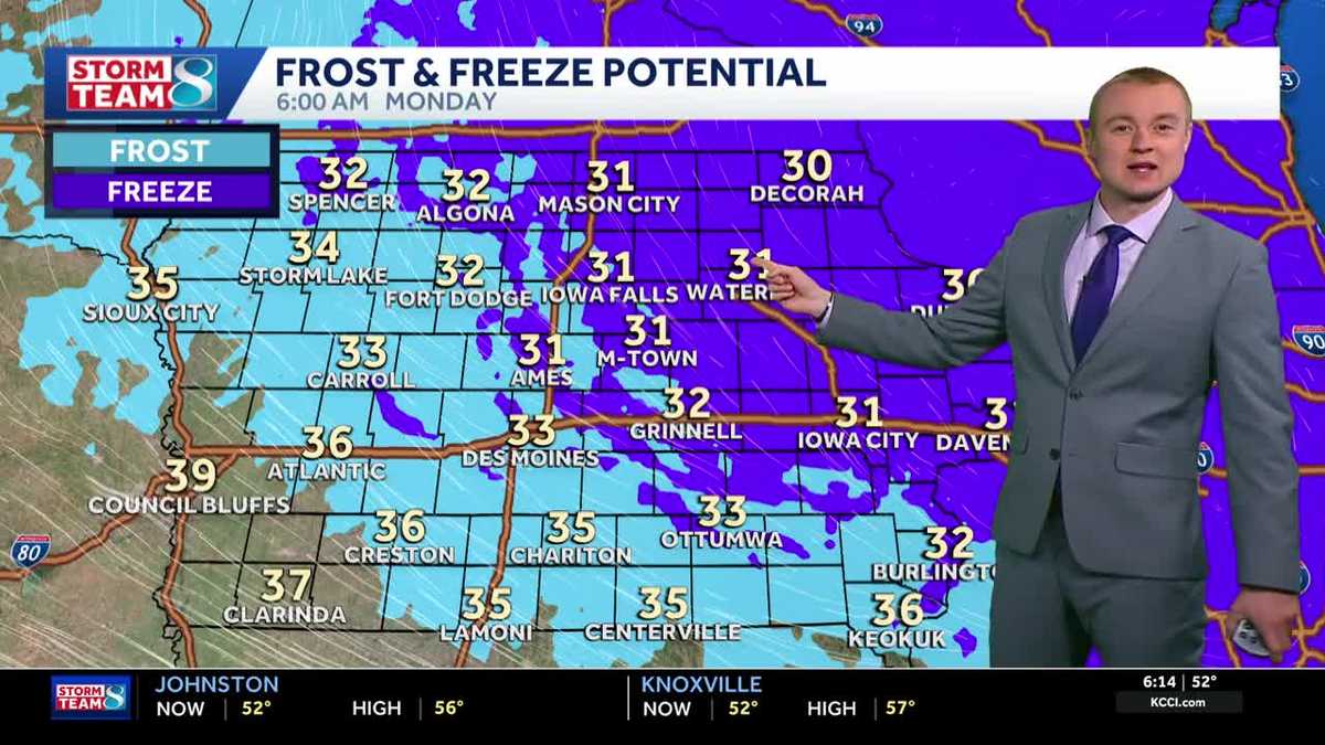 Iowa weather: Less wind, more warmth