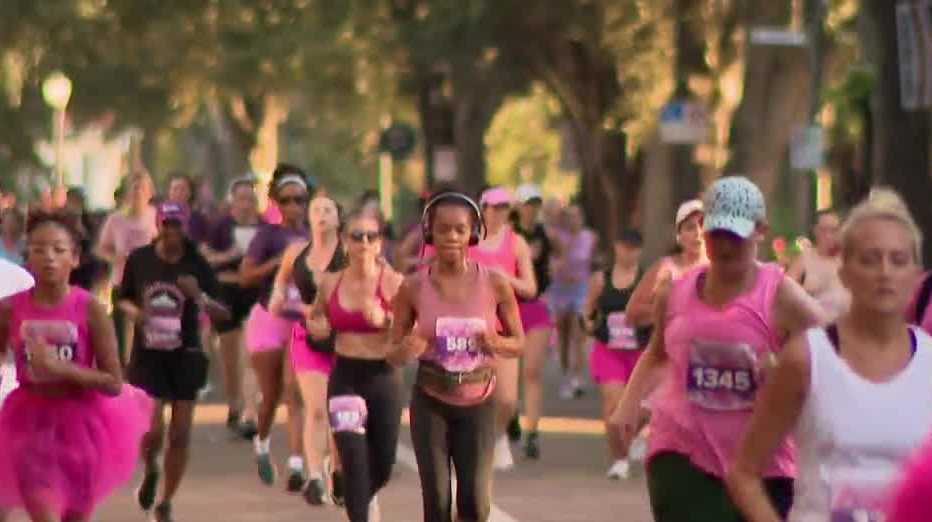 Winter Park Lady Track Shack 5k to fight breast cancer