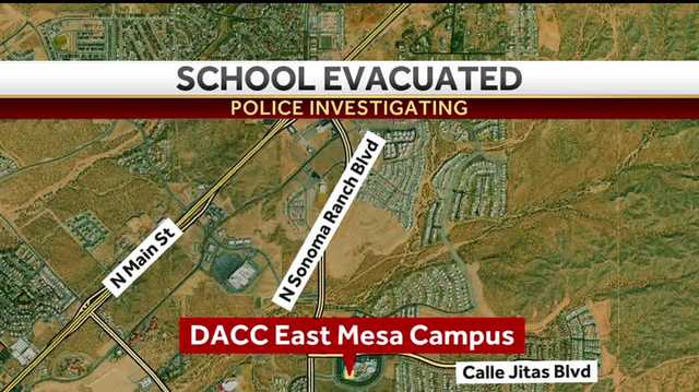 Evacuation at Dona Ana Community College due to investigation - Vimarsana News