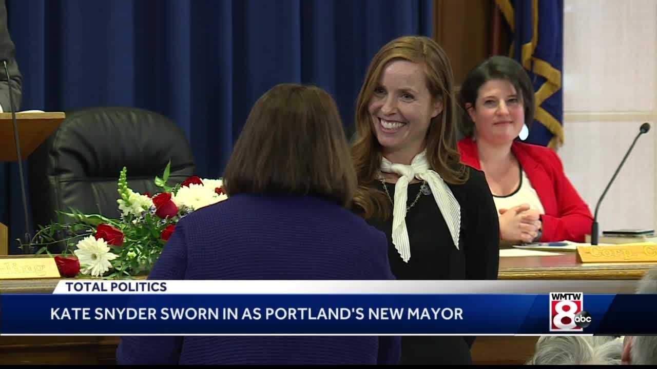 Kate Snyder Sworn In As Portland's New Mayor