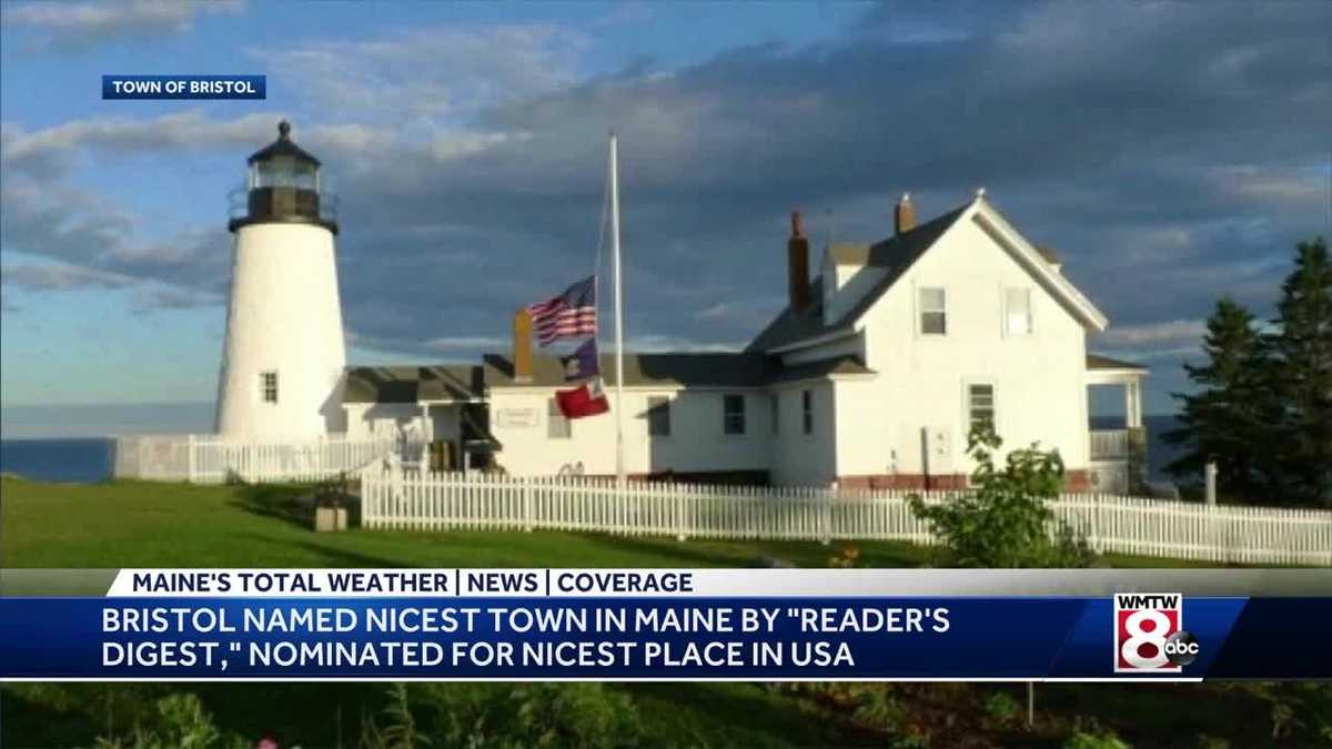 Maine town finalist for "Nicest Places in America" contest