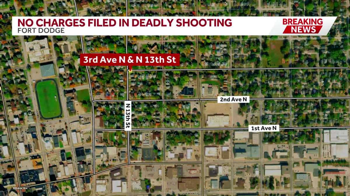 Fatal Fort Dodge shooting ruled self-defense, officials say