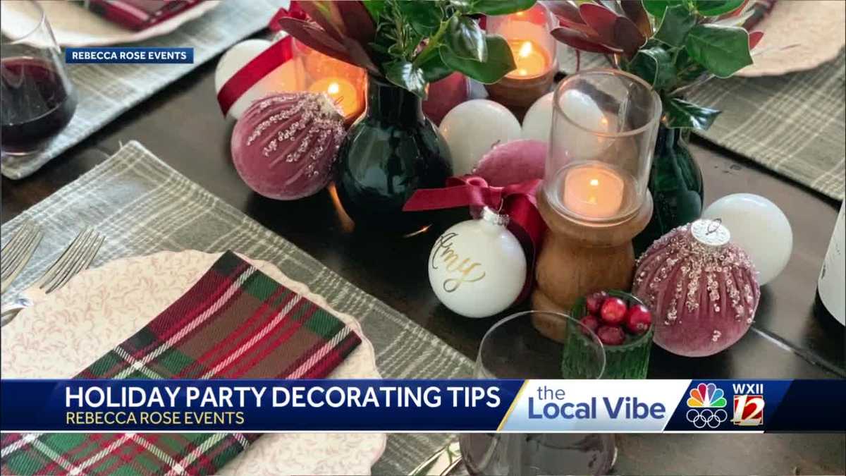 Winston Salem event planner shares holiday party tips