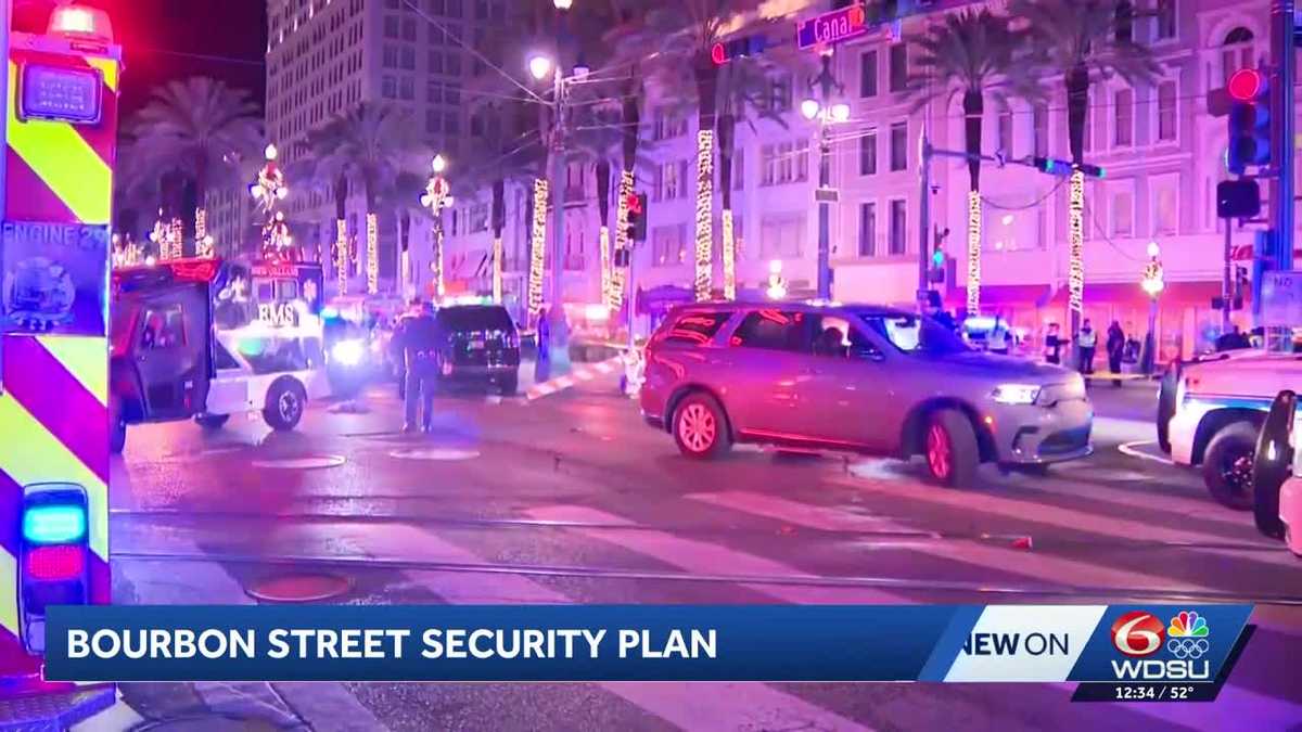 New Orleans police's New Year's Eve safety preparations