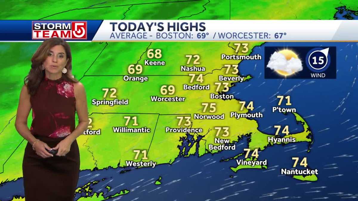 Video: Cloudy start before sun returns