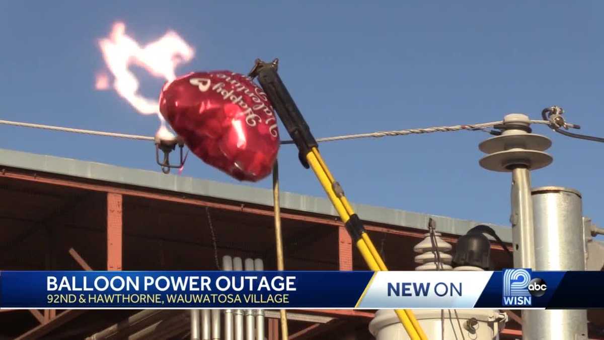 Single balloon sparks Wauwatosa power outage
