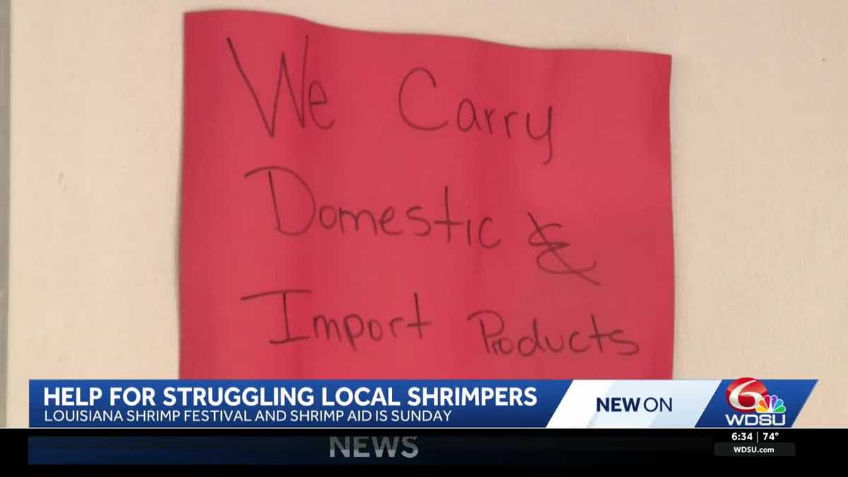 Louisiana Shrimp Festival & Shrimp Aid aims to raise money as farmers leave their docks