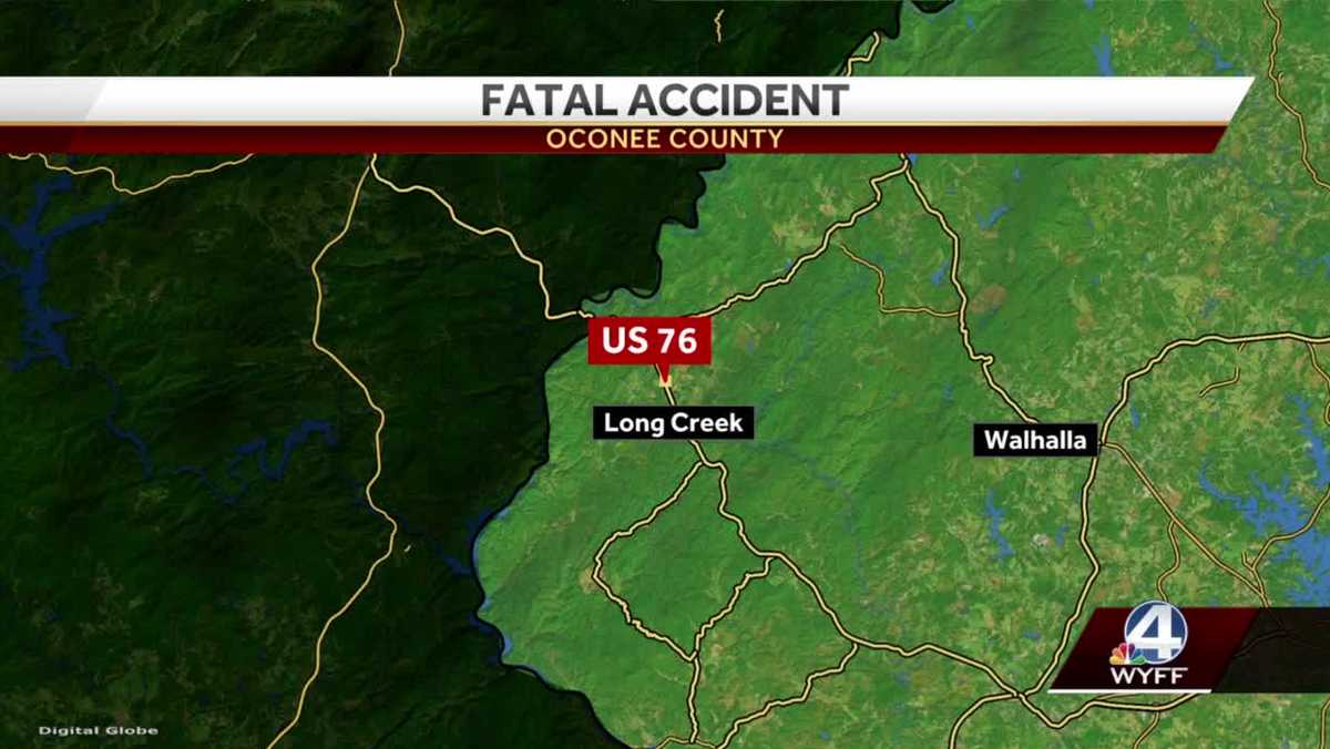 Driver killed in crash in Oconee County, coroner says - WYFF
