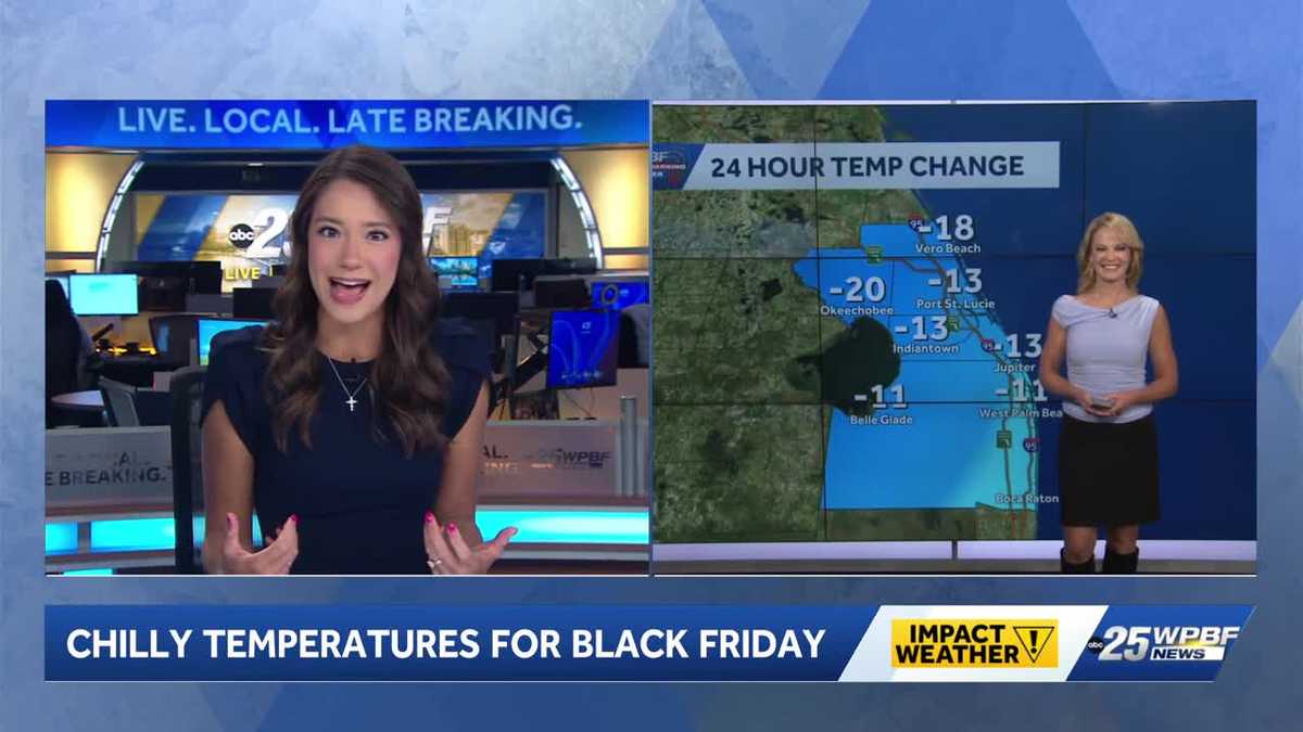 Cold Front Plunges Temperatures in South Florida