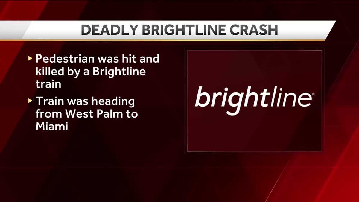 1 dead in Brightline crash as first train to Orlando delayed