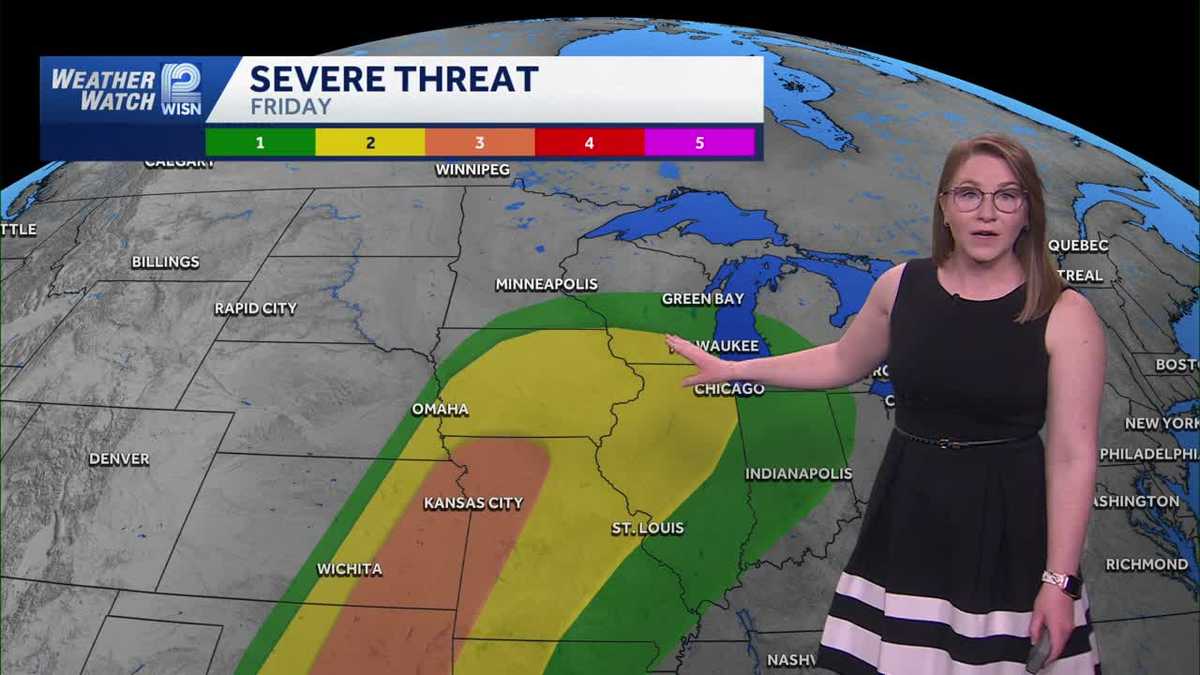 Rain and storm chances to end the week