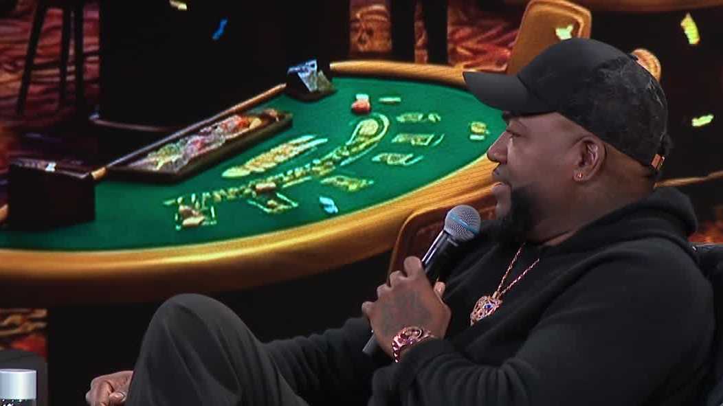 NH high school journalists interview Red Sox legend David Ortiz