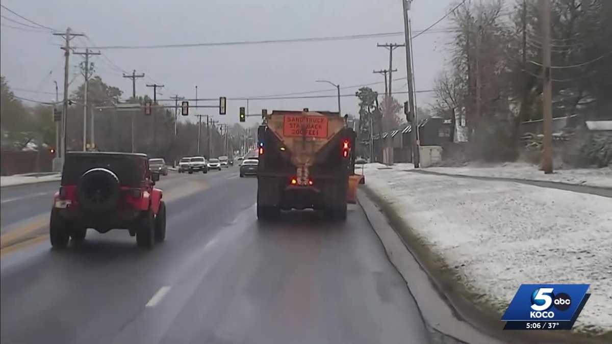 Oklahoma City's preparations helped ease travel amid Thursday's winter weather