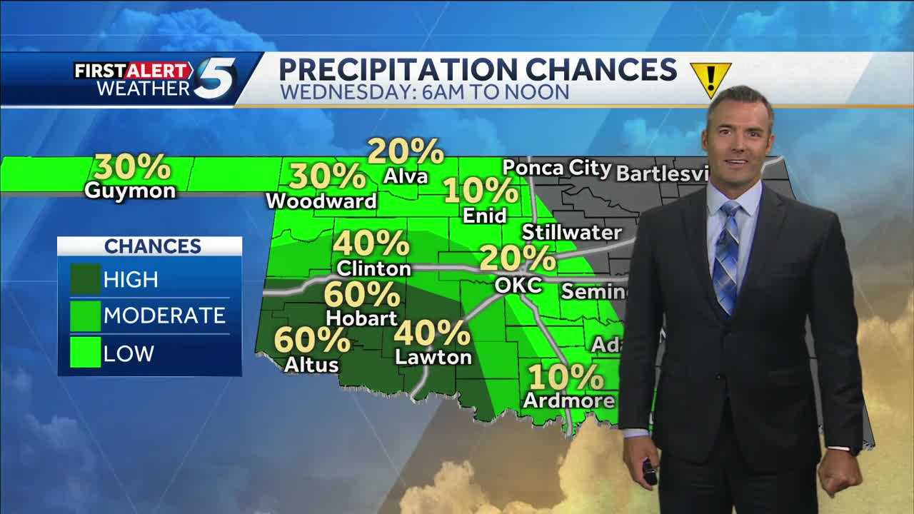 Rain chances rising