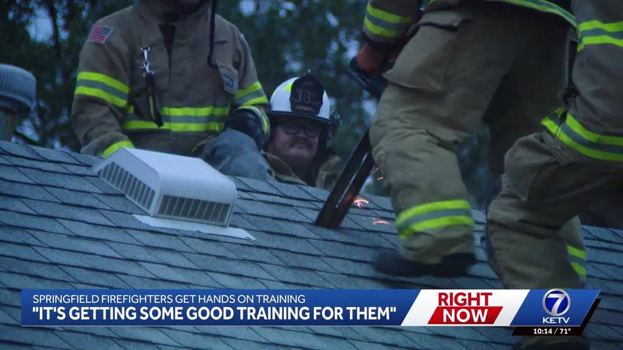 Nebraska firefighters turn soon-to-be-demolished home into training ground