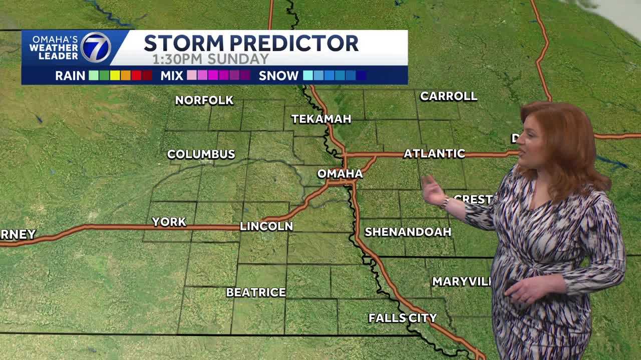 Cold start Sunday, bright afternoon for Omaha area
