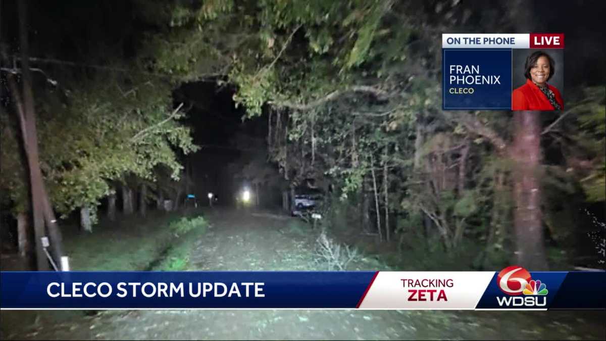 Cleco spokesperson on Zeta power outages, restoration timeline