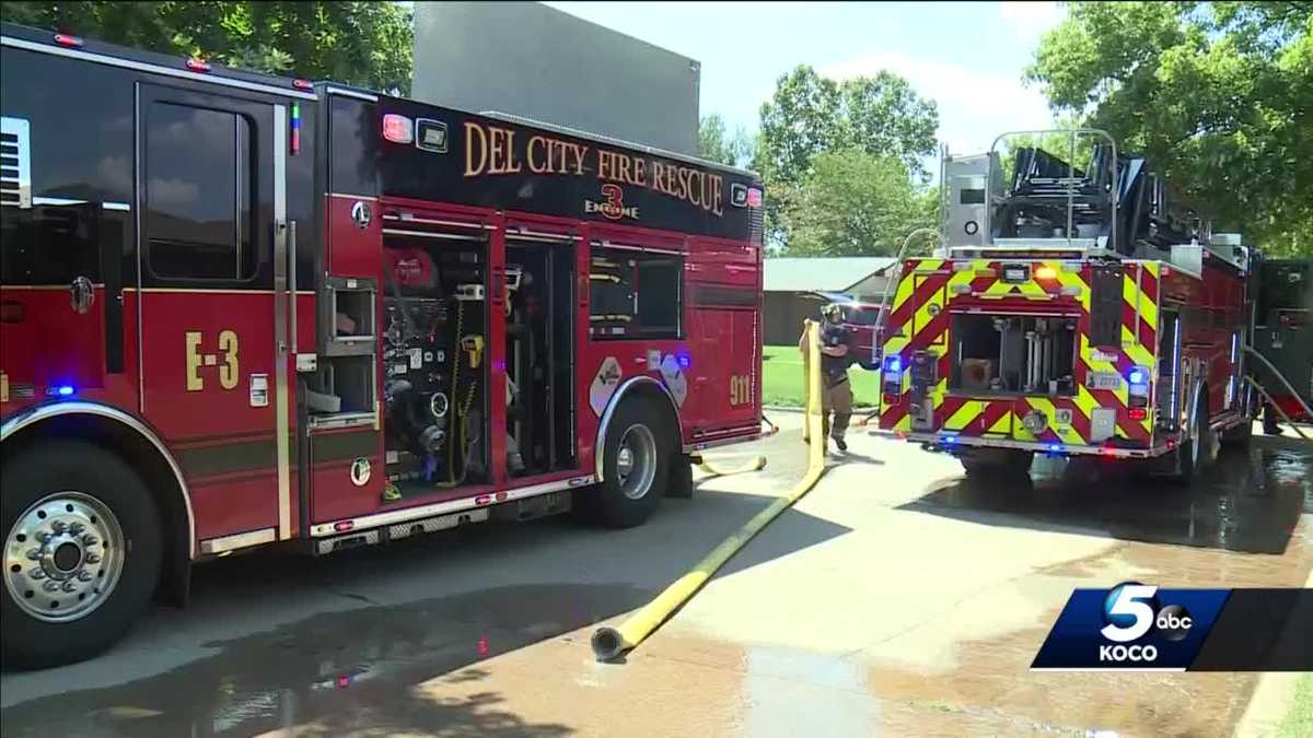 Man taken to hospital after house fire in Del City; neighbors say they ...