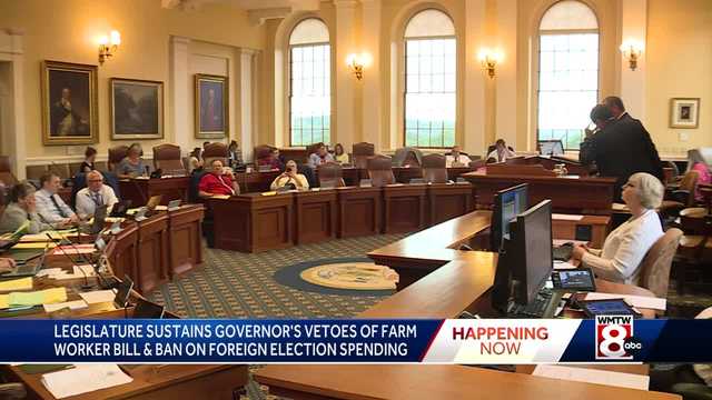 Maine legislators sustain governor's vetoes on "veto day" and approve a pay raise for future selves - Vimarsana News