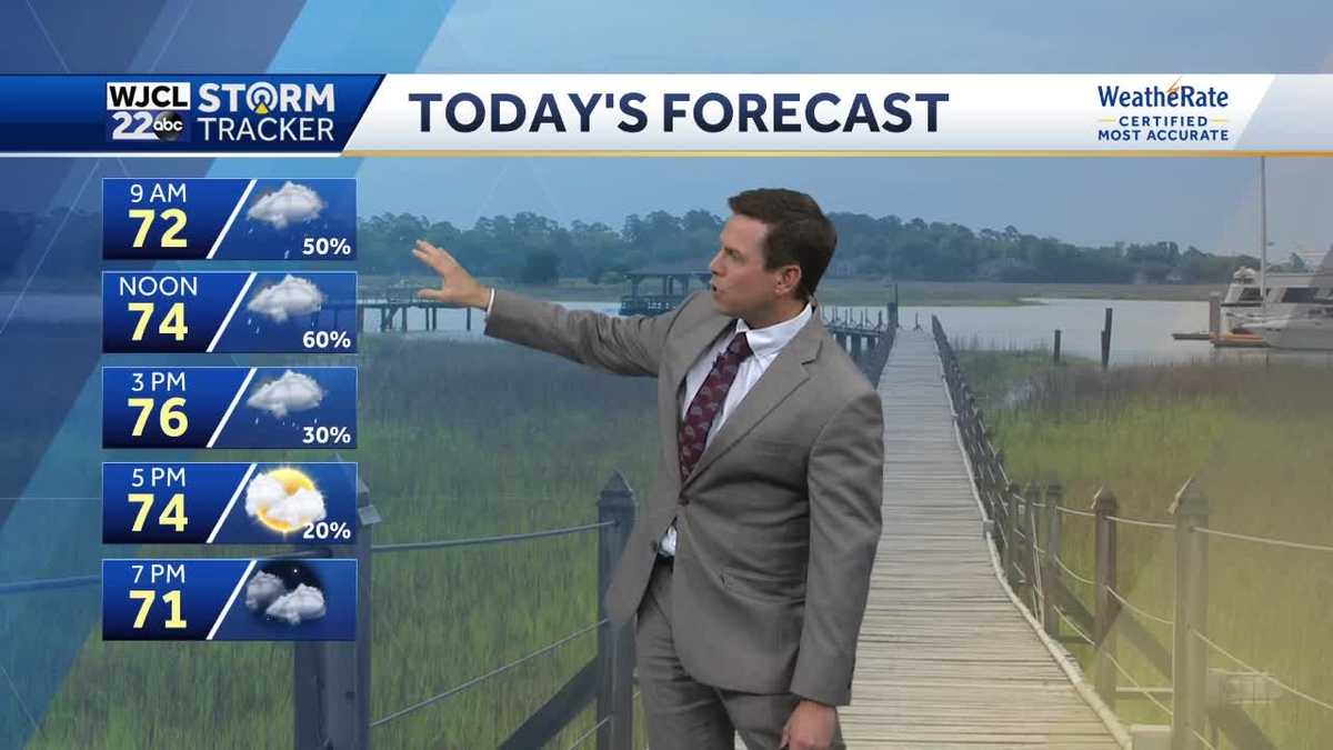 Showers likely for Veterans Day but dry weather for the weekend - WJCL